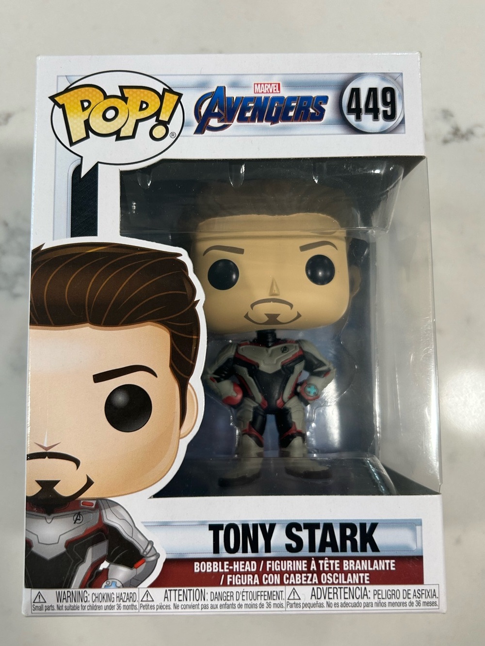 Marvel Avengers Tony Stark #449 Funko Pop